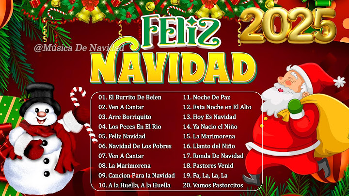 Feliz Navidad Canciones 2025 🌲 Mix Mejores Villancicos Navideños En Español 🎁 Música De Navidad 2025