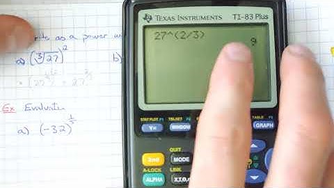 MCF3M - 4.3 - Investigate Rational Exponents