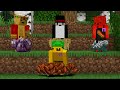 Minecraft Random Item Challenge VS 3 Hunters REMATCH