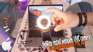 How to install webcam, UVC camera to Apple MacBook, Pro, MacBook Air