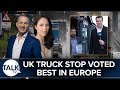 Trucking brilliant  uk truck stop voted best in europe