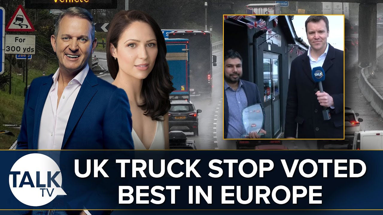 Trucking Brilliant | UK Truck Stop Voted Best In Europe