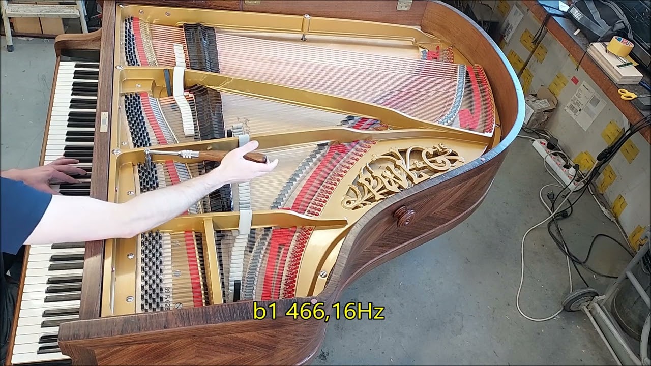 Accord complet d'un piano à queue