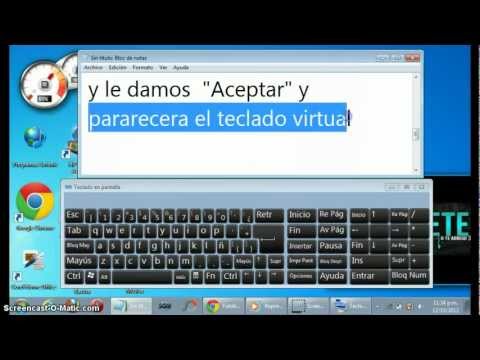 Video: Cómo Quitar El Teclado Virtual