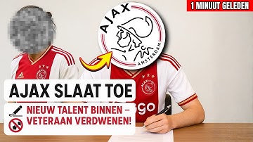GEKTE BIJ AJAX! VERRASSINGSAANKOOP BINNEN EN VETERNAAN GENAAKT! | Ajax Laatste Nieuws