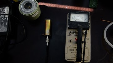 DIY Geiger Müller counter tube