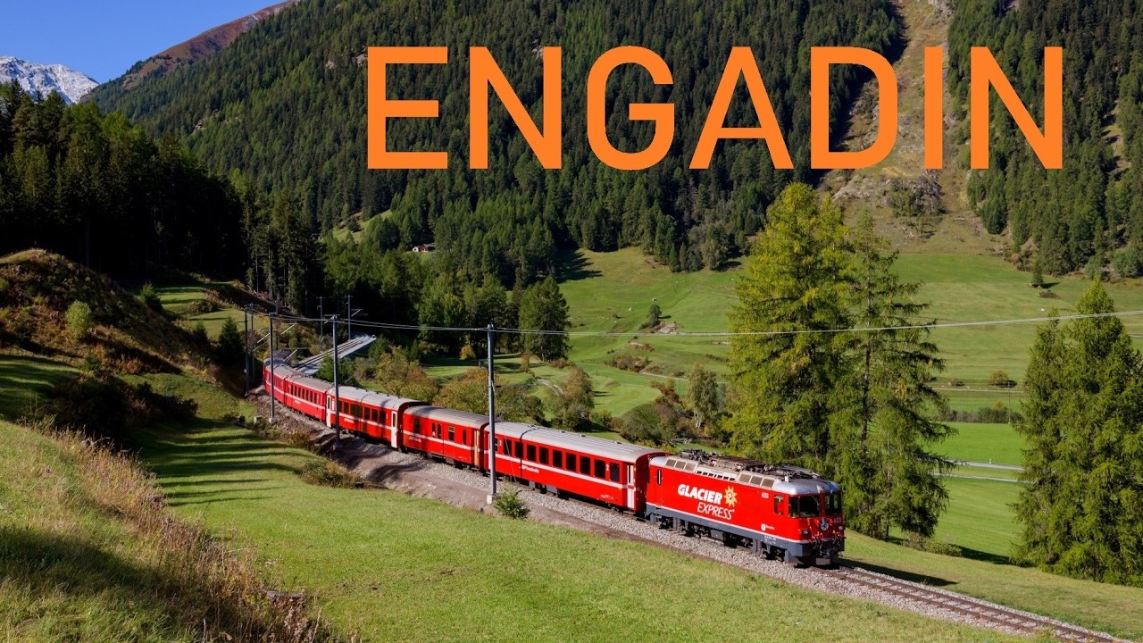 RhB Engadin 2019 - Lokbespannt und unverpendelt