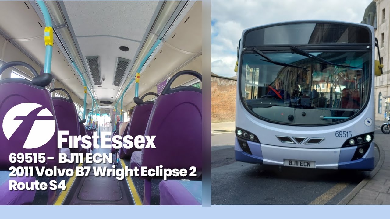 Fixed Engine and Thrash - First Essex 69515 Volvo Wright Eclipse 2 ...