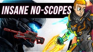 Halo 5: Insane No Scope Clips & Fails!