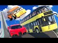 INSANE Ramp Jump Test with Epic Modded Vehicles in BeamNG Drive Mods!