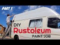 Rustoleum Roller Paint Job DIY - Part 1