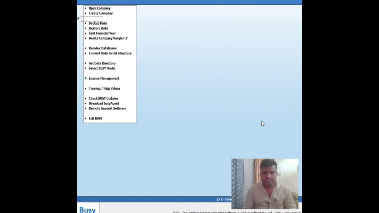 How To Take Auto Backup Day By Day In Busy Accounting Software