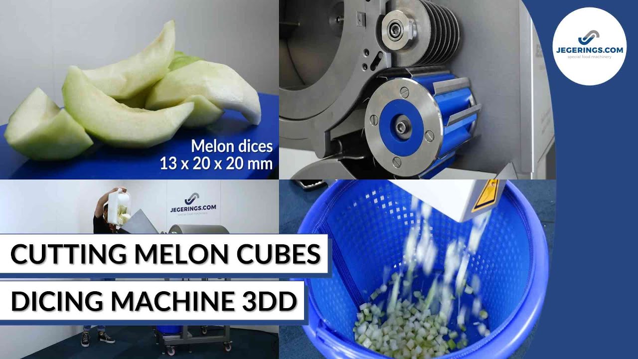 Vegetable Dicing Machine 3DD  Cut Fruits & Vegetables into Dices/Cubes