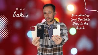 Zore Wireless Şarj Özellikli Desenli Hot Kapak Şık Ve Fonksiyonel Koruma