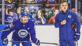 Canucks Training Camp - Behind the Scenes