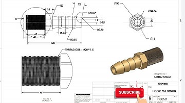 Solidworks Tutorials| Pipe Hose Design In Solidworks