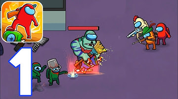Impostors vs Zombies: Survival - Gameplay Walkthrough Part 1 - New Update (Android, iOS Gameplay)