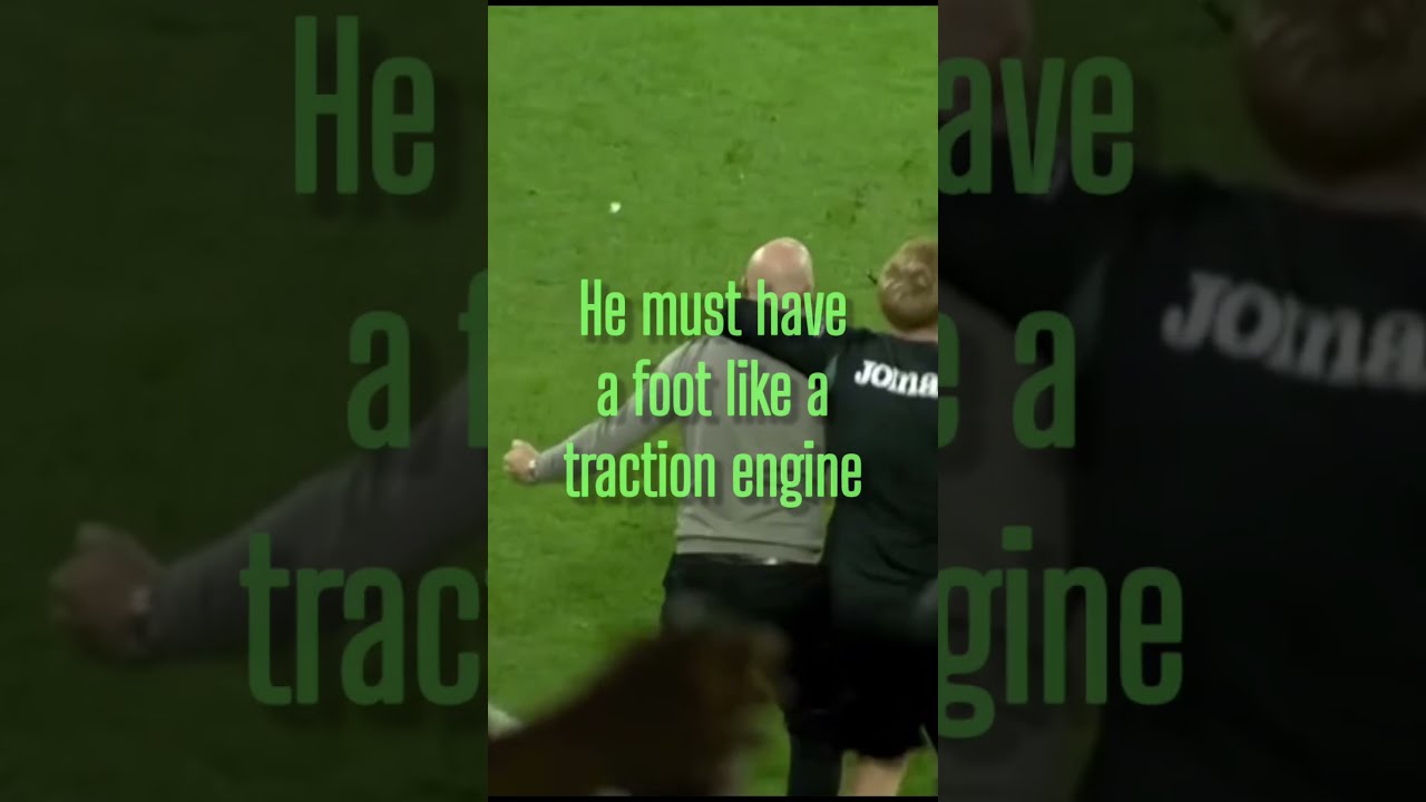Keiran Bowie Has A Foot Like Traction Engine 