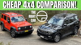 Cheap 4x4 SUV comparison! GWM Tank 300 v Mahindra Scorpio - VFM, off-road test! (Scorpio-N)