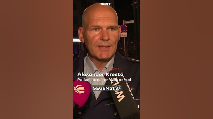 MESSERMORDE IN SOLINGEN: Anschlag - "Absolut brutal und sehr sehr schnell | WELT TV #shorts