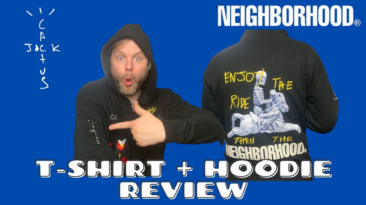 CACTUS JACK FOR NEIGHBORHOOD CAROUSEL T-SHIRT + HOODIE