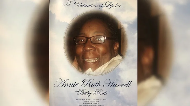 Annie Ruth Harrell Funeral service