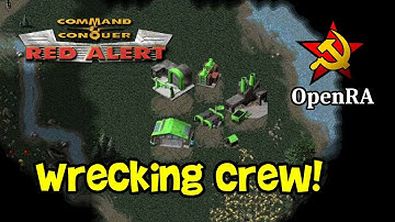 C&C Red Alert Multiplayer Gameplay! (OpenRA, Command and Conquer Red Alert PC)