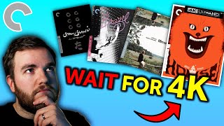 Should you WAIT FOR 4K or buy the BLURAY?  Physical Media / Criterion Collection