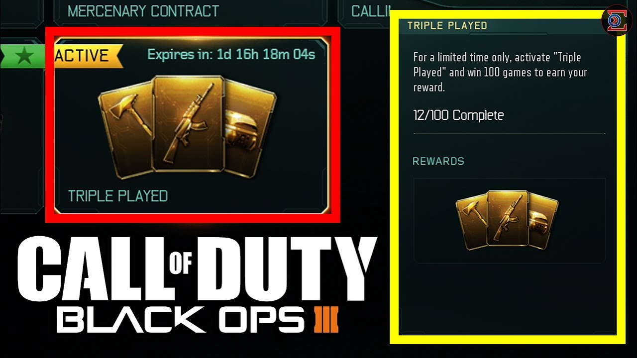 25/100 Wins TRIPLE PLAY CONTRACT (GIVEAWAY in Description)