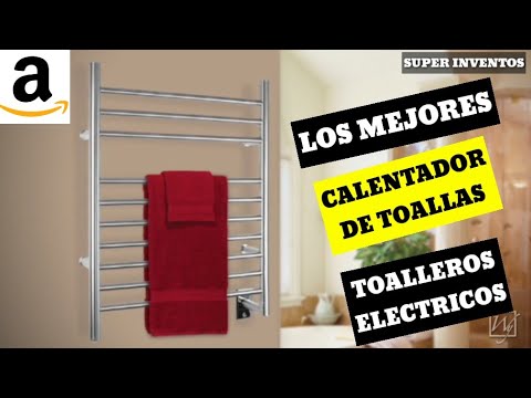 Video: Toalleros Calefactables Con Conexión Lateral: Calentadores De Agua De Acero Inoxidable, 