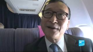 Cambodge : Le chef de l'opposition de retour avant les législatives - FOCUS 26/07/2013