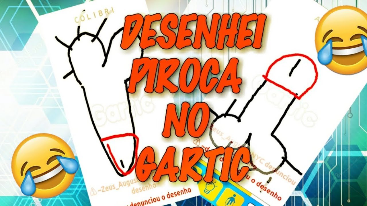 Desenhei Uma Piroca No Gartic (Veja No Que Deu) - YouTube