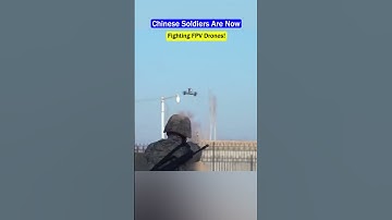 Chinese Military Conducts Anti FPV Drone Training.