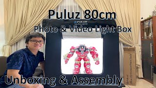 Puluz 80cm Photo and Video Light Box Unboxing and Assembly