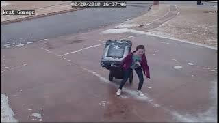 PEOPLE VS ICY DRIVEWAY COMPILATION