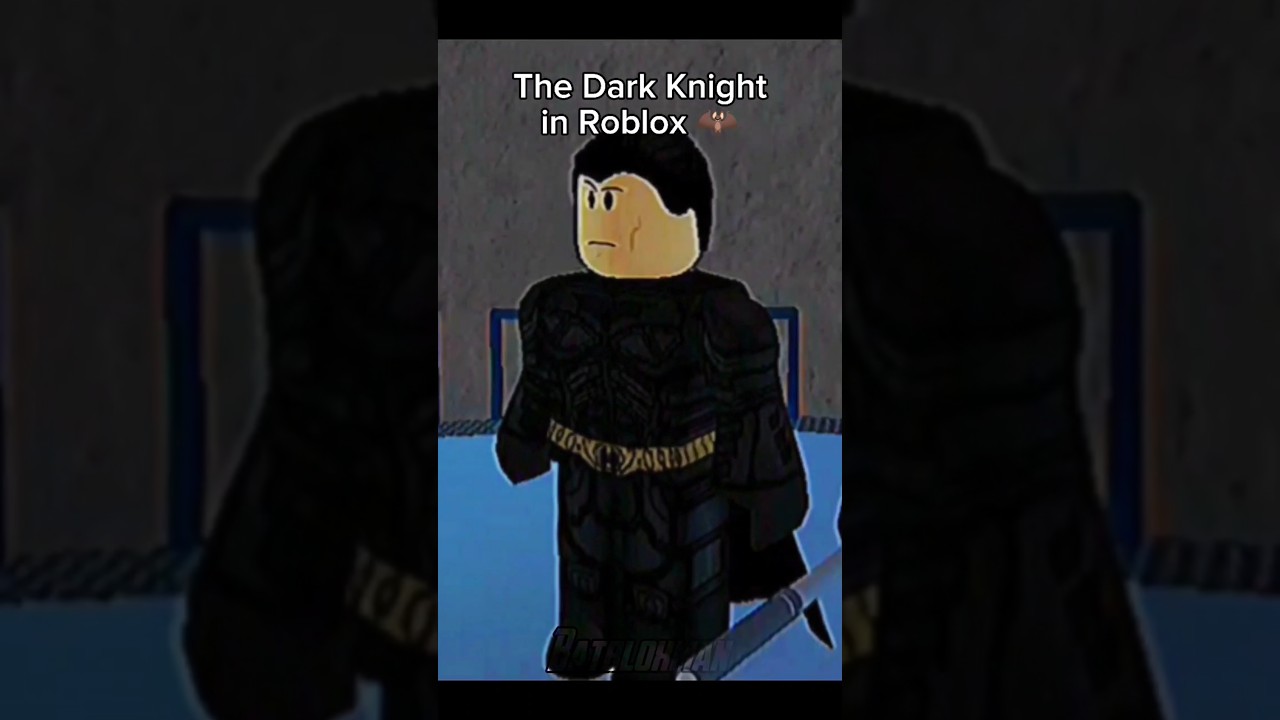 The Dark Knight (Batman: Shadows of Gotham/Marvel Superhero Brawl) | Roblox Batman x Joker edit