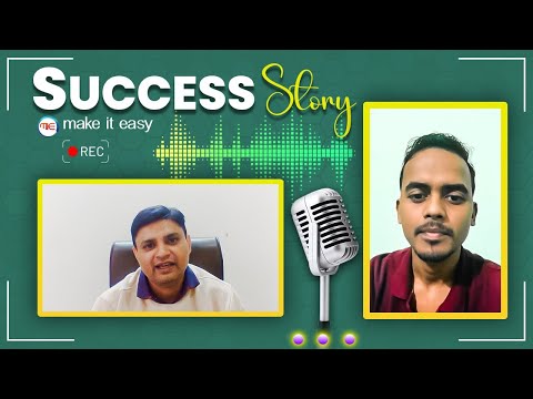 YouTube से पढ़ कर मैंने लिया Selection:- Bankim Ghosh (NHPC Selected) | Make It Easy Success Story