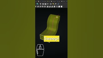 🍃 FreeCAD Additive Pipe - Air Duct - FreeCAD Pipe - FreeCAD Sweep - FreeCAD 1 Tutorial | #Shorts
