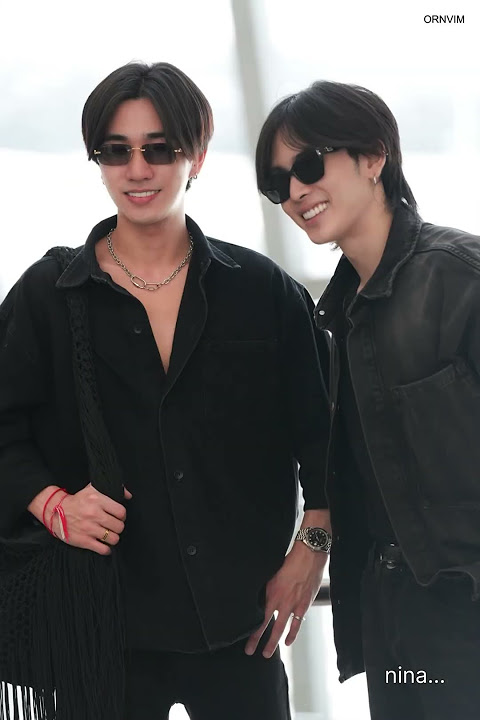 Perth dan tata di bandara 🤍💕 #santa #santapp #perth #perthppe #perthtanapon #perthsanta