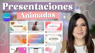 Diseña PRESENTACIONES ANIMADAS en Canva 💫 Tutorial 2024