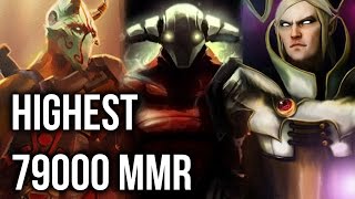 7900 Mmr Average Highest In Dota 2 History - Arteezy, W33, Xiao8, Bulba, Maybe