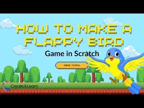 Scratch Coding Flappy Bird Game - Project Activity by Coding With Kat