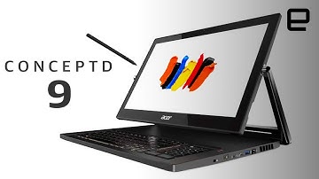 Acer ConceptD 9 Hands-On: A bombastic attempt to stand out