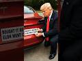 President Trump bought the Tesla⚡ before Elon went cRaZy 🤪😂✌🏼😆