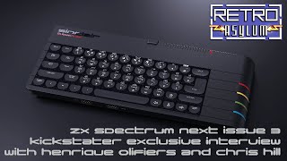 Sinclair ZX Spectrum Next 3rd KIckstarter Interview with