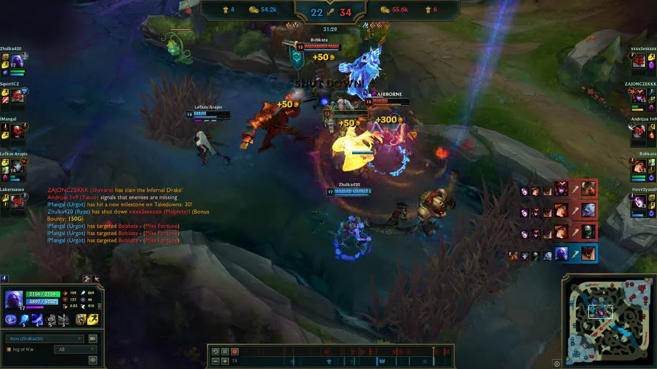 Patch 11.3 | Ryze | Highlight | Clip | Silver I | PENTAKILL ???? 