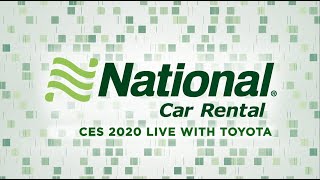 National Live at CES 2020 – Toyota