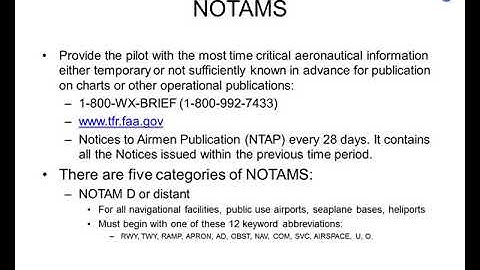 Nov26 AirportOperations Notams and TFRs