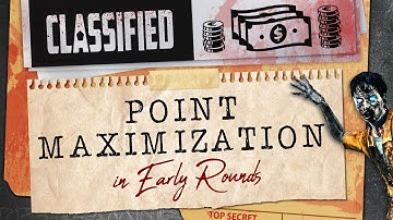 "Classified" POINT MAXIMIZATION Early Rounds Ultimate Guide! (Call of Duty: Black Ops 4)