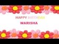 Warisha   Birthday Postcards & Postales - Happy Birthday